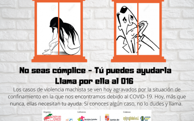 No seas cómplice. Tú puedes ayudarla