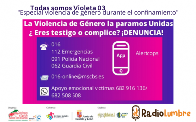 Especial: Violencia de Género durante el confinamiento.