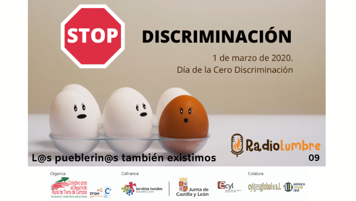 Di no a la discriminación