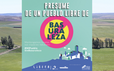 El Colectivo Tierra de Campos se suma a la campaña del Proyecto LIBERA #MiPuebloSinBasuraleza