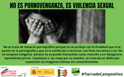 No es pornovenganza, es violencia sexual