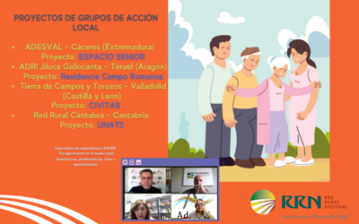 Los Grupos de Acción Local apuestan por el envejecimiento activo en las zonas rurales