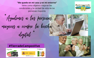 Ayudemos a las personas mayores a romper la brecha digital