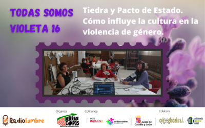 Tiedra. Pacto de Estado. Cómo influye la cultura en la desigualdad de género.