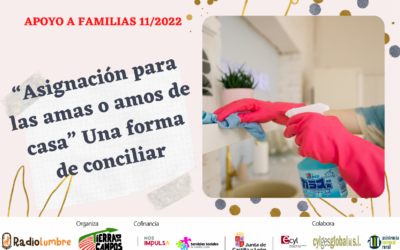 Asignación para amas de casa”, una forma de conciliar