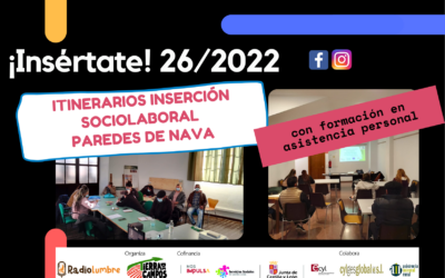 Itinerarios inserción sociolaboral Paredes de Nava