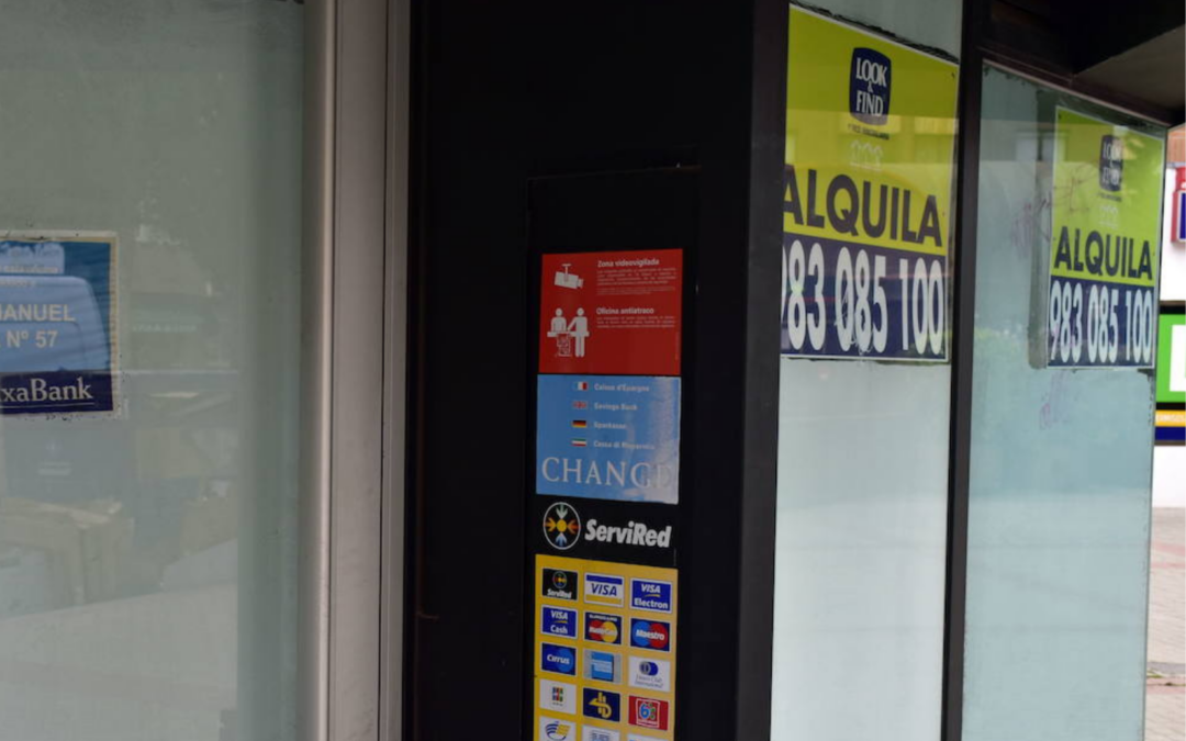 Castilla y León acumula el cierre de 399 oficinas bancarias en 5 años