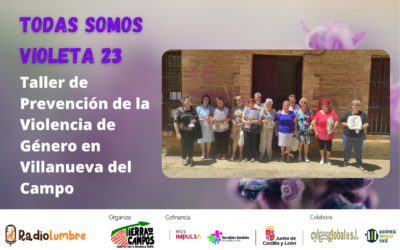 Taller de Radio sobre Prev. VG. En Villanueva del Campo.