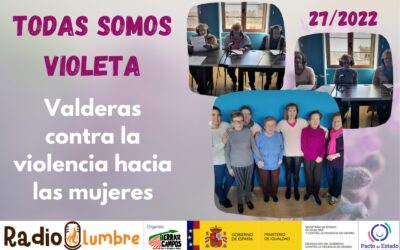 Valderas contra la violencia hacia mujeres