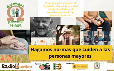 Hagamos normas que cuiden a las personas mayores