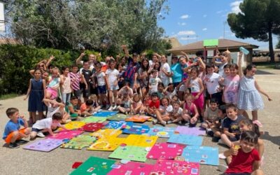 Jornada divertida para cerrar el curso en el colegio Villas del Sequillo en Villabrágima