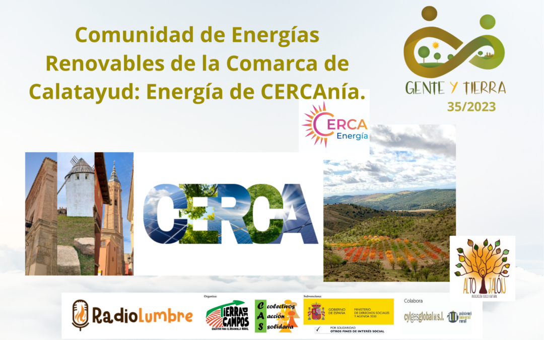 «Comunidad de Energías Renovables de la Comarca de Calatayud: Energía de CERCAnía»