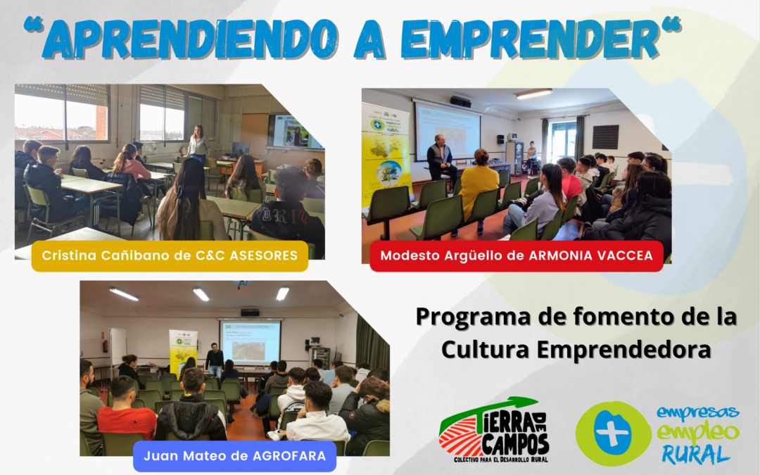 Aprendiendo a emprender aterriza en los centros educativos