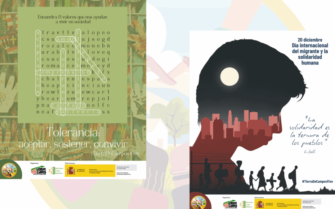El Colectivo Tierra de Campos cierra el año impulsando sensibilización, tolerancia y solidaridad, ejes claves para la convivencia