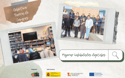 Adultos e infancia participan en cursos para mejorar sus habilidades digitales